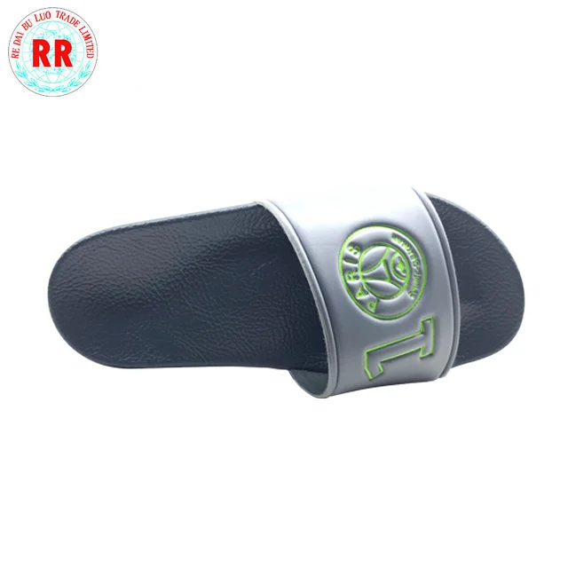 
Custom Made Flat Sandals Black Custom Slider Sandals With Logo Sandals Custom Summer men Slide Slipper 
