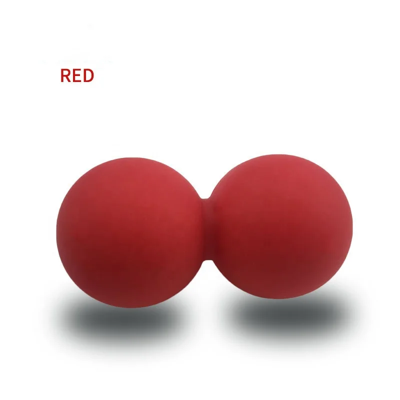 

Fitness Professional Mobility Massage Ball peanut massage lacrosse ball, Red, pink, purple, black, grey, green, blue,etc