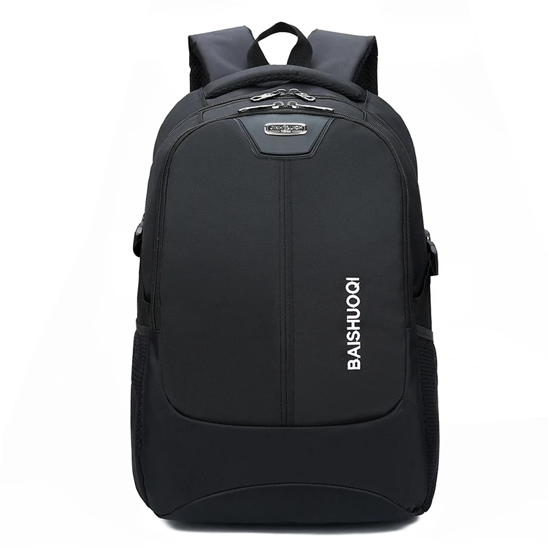 

Brand average size all over print waterproof nylon leisure backpack with custom logo, Black;customized