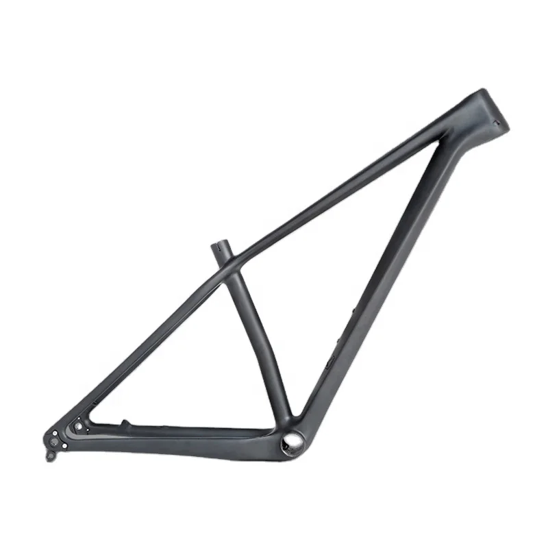 

18K Full Carbon Bike Frame Lightweight MTB Bicycle Frame 27.5/29er Off-road MTB Frame Bicycle Parts, Matte black/gloss black