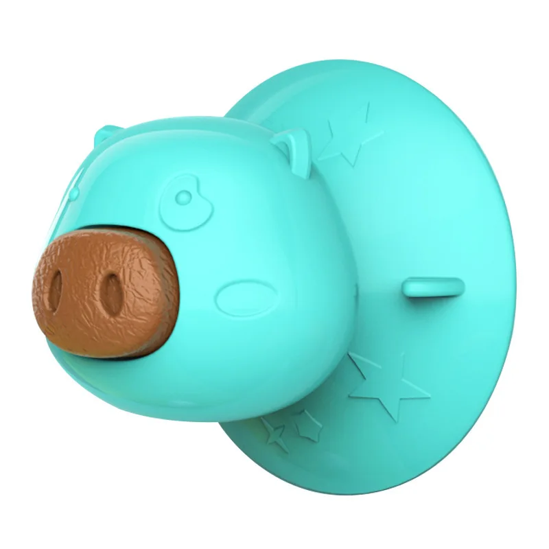 

dog teeth cleaning bath sucker pet dog suction cup toy dog toy, Blue, green, yellow, red