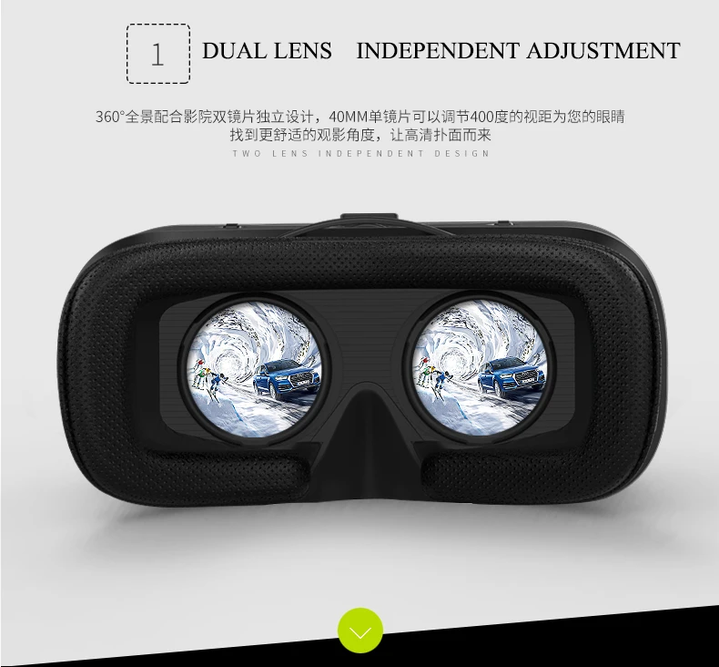 VR Glasses and Virtual Reality Headset for Smart Phones VR Game