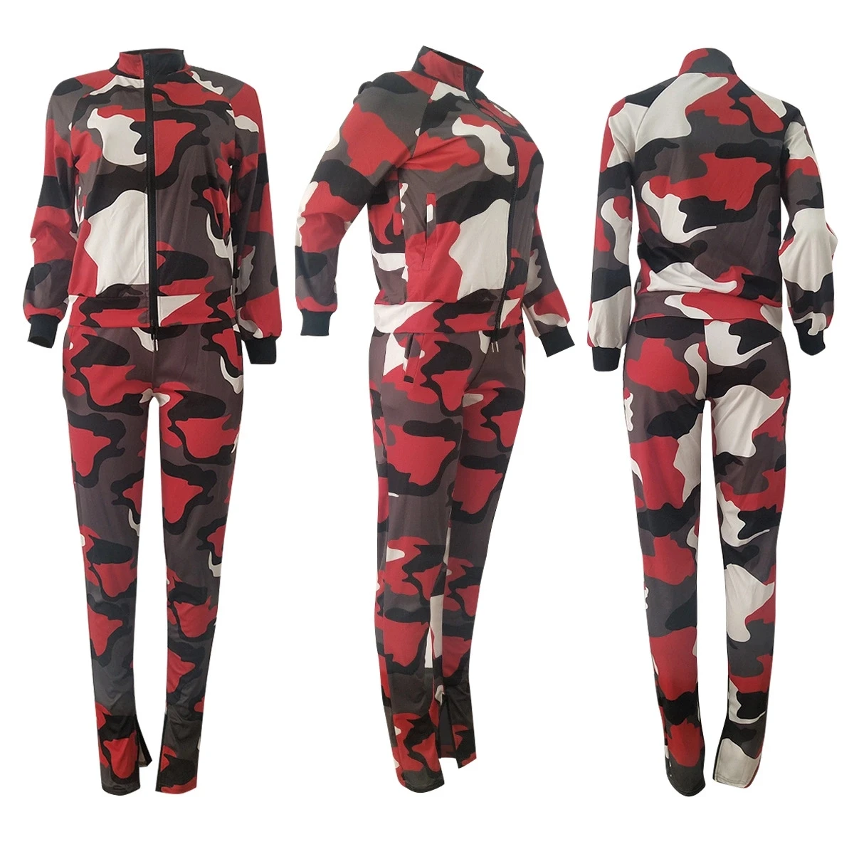 Fm-als151 Hot Style Fashion Camouflage With Pocket 4 Colors Casual ...