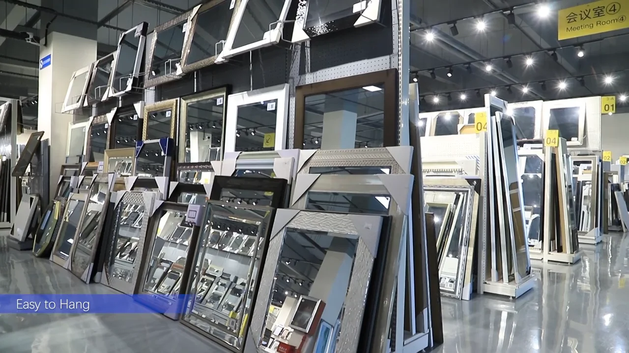 Intco Luxurious Gold Bathroom Large Decorative Wall Mirror Buy Wall