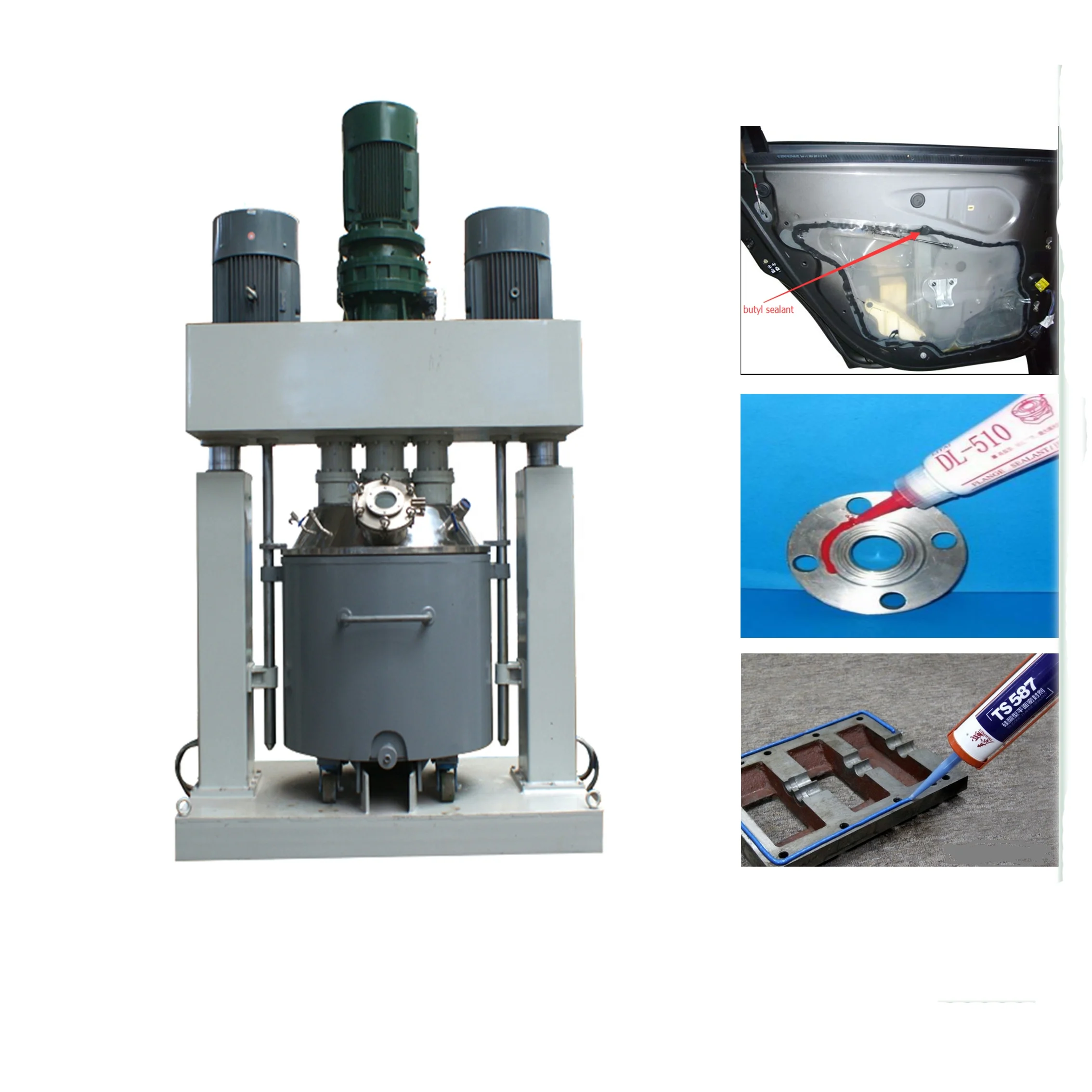 
multi function silicone sealant dispersion machine 