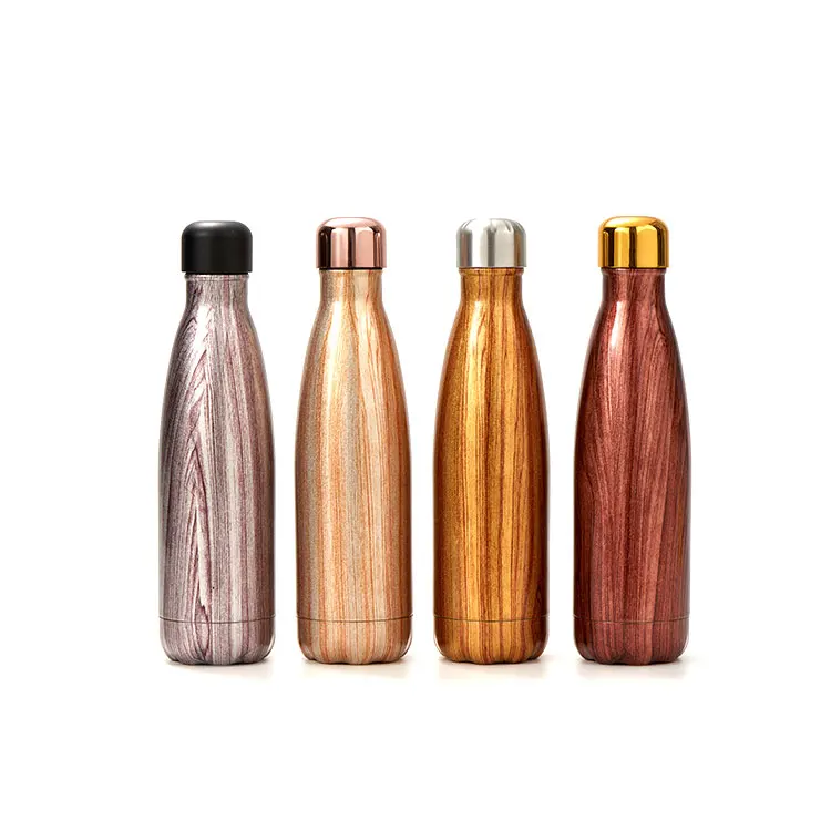 

500ml Eco Double layer thermo stainless steel drinking vacuum flask sports cola water bottle