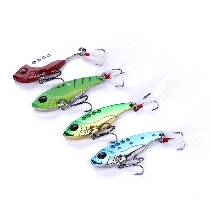 

Bait Vib Large Baitsoft Artificial Bait To Catch Fish Vib Lure Fishing, 4 colors