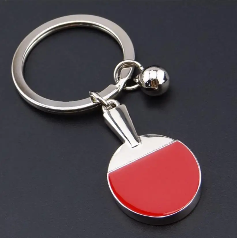 

Manufacture Cute ping pong ball keychain for promotional gifts