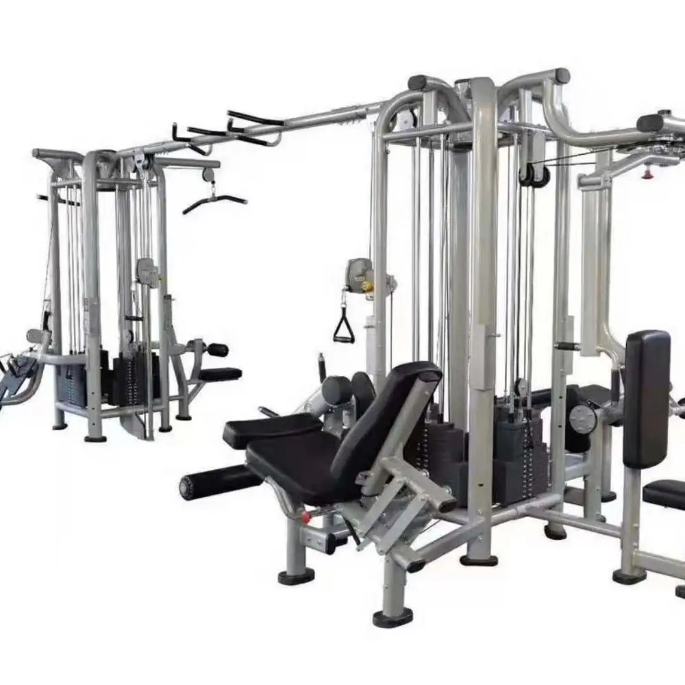 

Five-person station comprehensive training device strength fitness equipment eight-station big bird gantry commercial