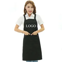 

High Quality Mens Bartender Uniform Apron Polyester Fabric Apron For Nail Art And Kitchen Clean