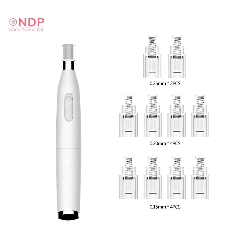 

Home Use Beauty Electric Rechargeable MTS Silicon Chip Mseotherapy 3D Hyaluron Nano Derma Pen