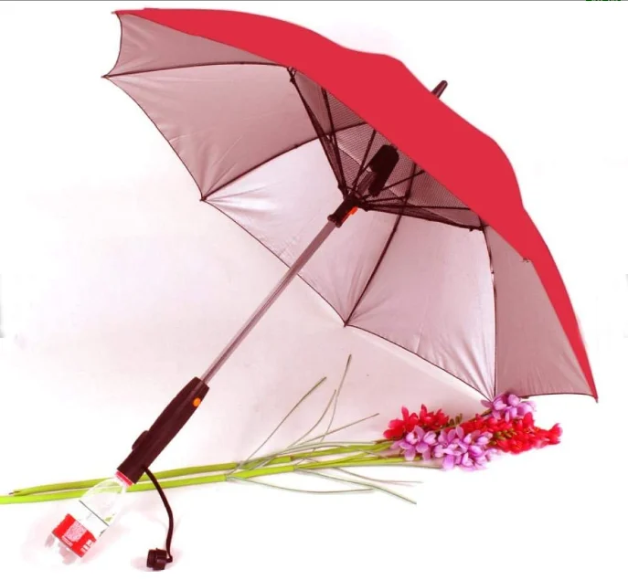 Cooling Misting Fan Umbrella Water Spray Fan Umbrella With Fan With Spray Device Creative