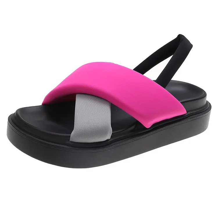 

Dropshipping Custom Logo Luxurious Designer Sandals Women Famous Brands Beach Flat Sandals for Women