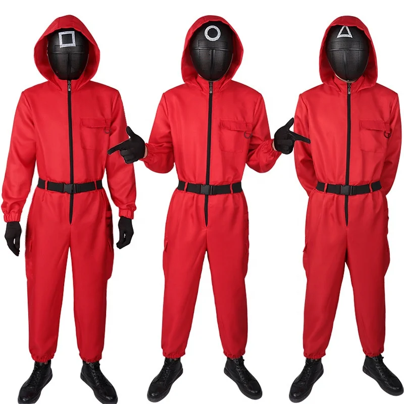 

Squid game cosplay Korea teleplay squid game costume set Tracksuit Jumpsuit Clothing Cosplay Suits Squid Game Costume