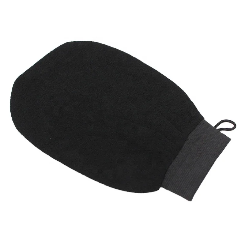 

Premium quality viscose exfoliating scrub bath mitts/gloves, Black,brown,pink,yellow,etc