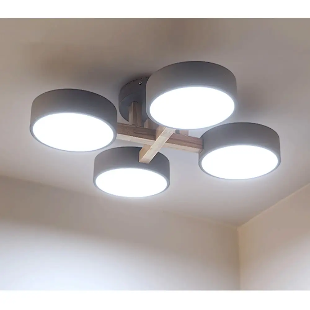 48w led 北欧卧室吸顶灯简约现代小公寓客厅餐厅室内照明