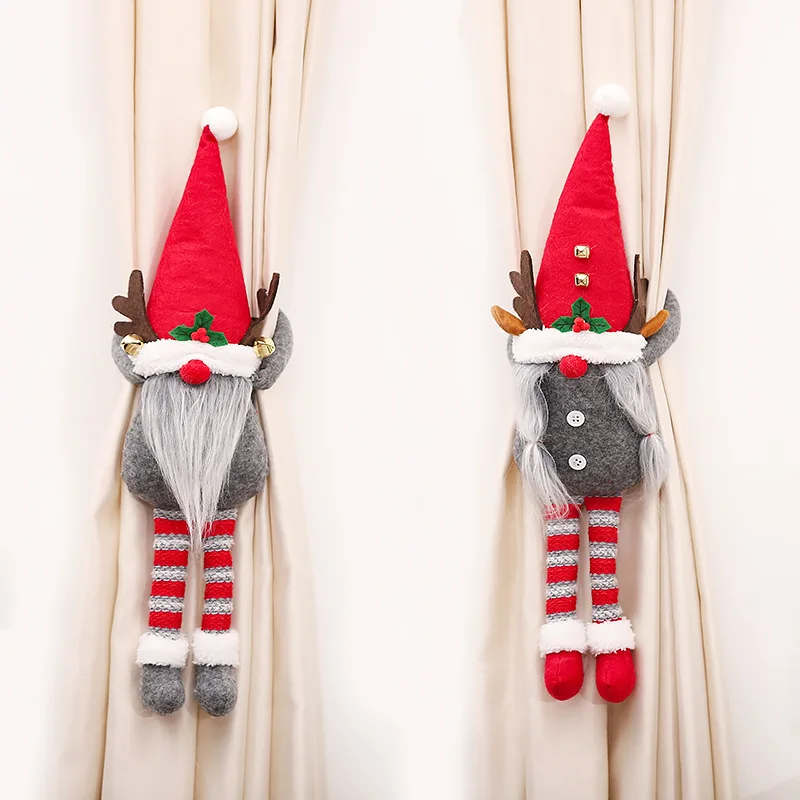 

Christmas curtain decoration cartoon dol window curtain buckle