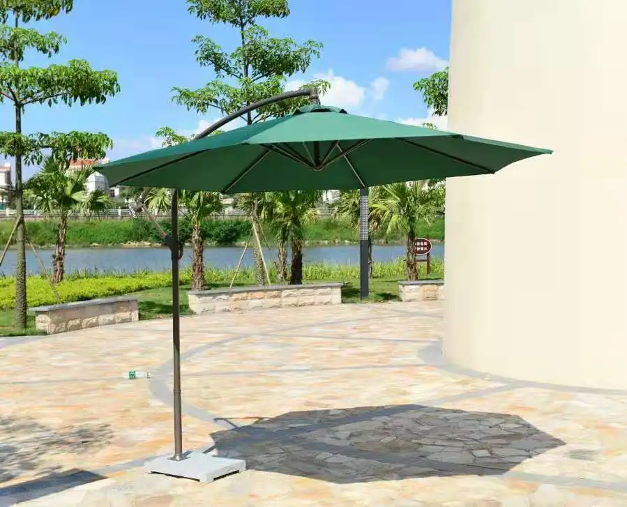 

SUNDAY outdoor cafe umbrella Patio restaurant parasol Sun shade Garden umbrella, As shown/customized