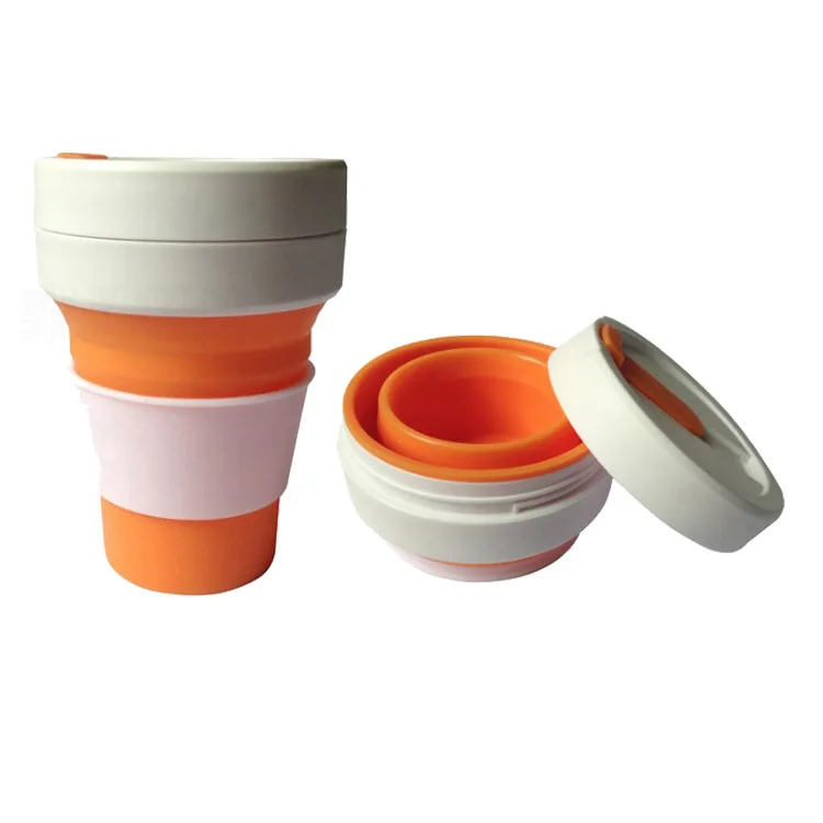 Price Superior Quality  Silicone Eco Collapsible Silicone Coffee Cup