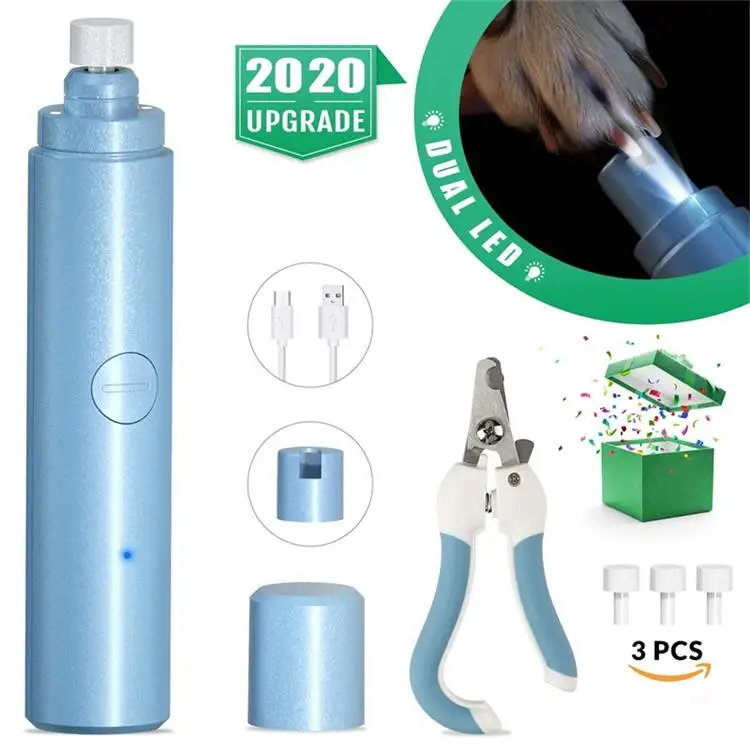 

High Quality Portable Electric Rechargeable Pet Dog Nail Grinder