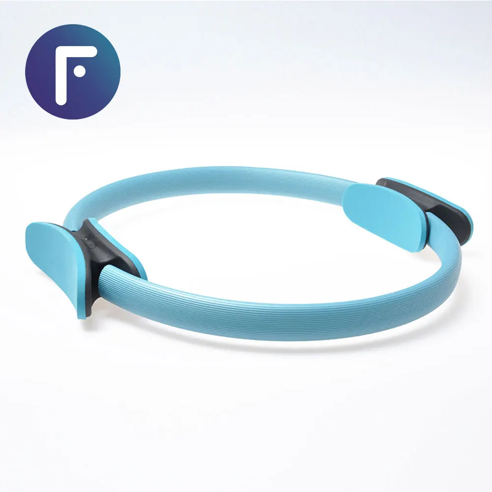 

Oem Anillo De Yoga Environmental Protection Yoga Pilates Strong Ring Yoga Magic Circle Pilates Ring Set With Handle For Fitness, Customized