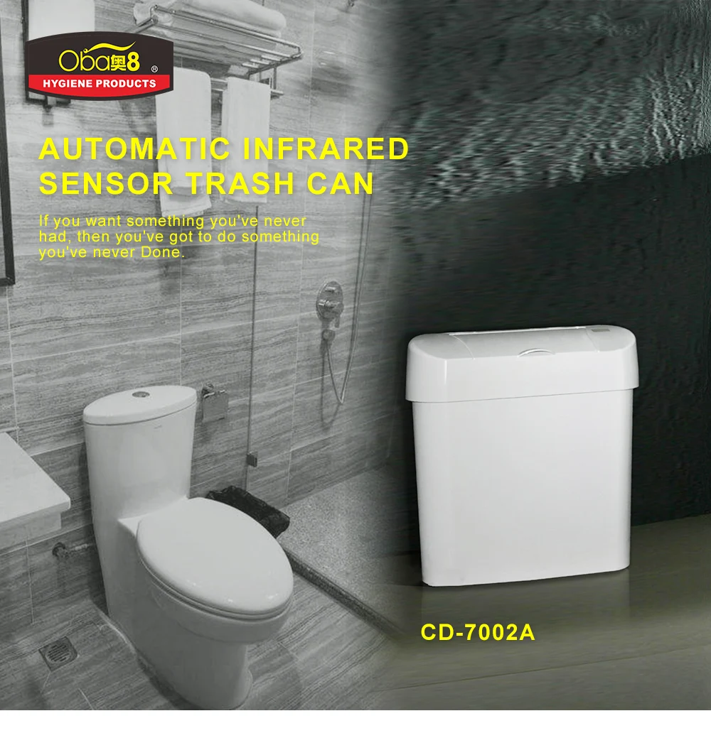 Chuangdian Lady Sanitary Bin 15l Trash Cans Automatic Sanitary Bin