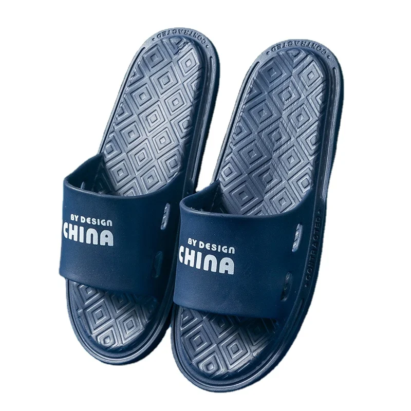 

2021 new sandals women's summer home non slip bathroom home easy clean bath slippers wear slippers OEM customization, Customized color