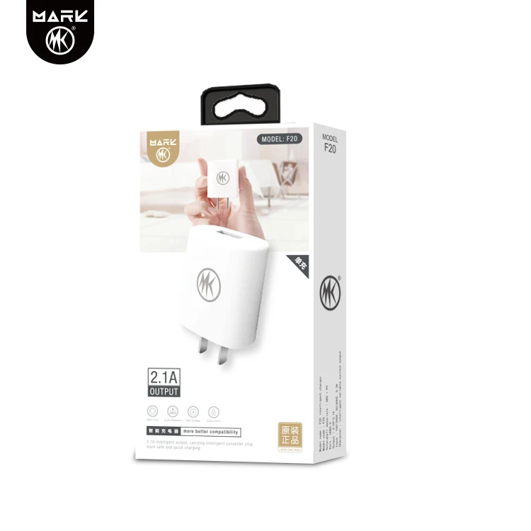 

High Quality Wholesale 2.1a Multiple Protection Intelligent Usb Charger Adapter