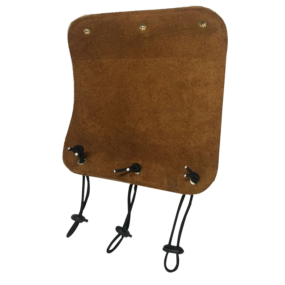 

Ouliangjia 3 straps Archery Leather Arm Guard Protector for outdoor shooting and hunting, Camo