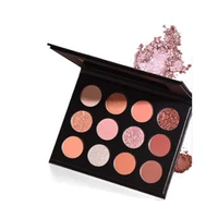

High quality makeup cosmetic own label vegan shining magic color eye shadow high pigmented glitter palette