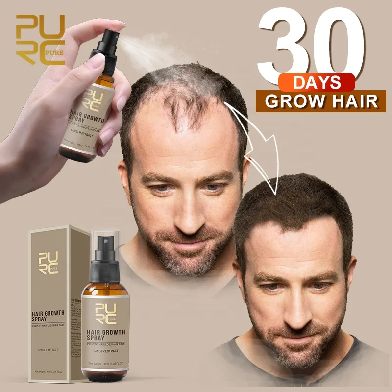 

PURC Hair Growth Spray Fast Grow hair loss Treatment For Thinning Hair Care 30ml