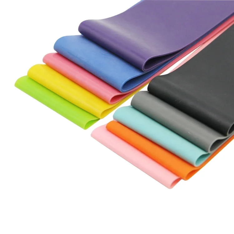 

OEM Elastic Yoga Pilates Rubber Stretch Exercise Resistance Loop Bands