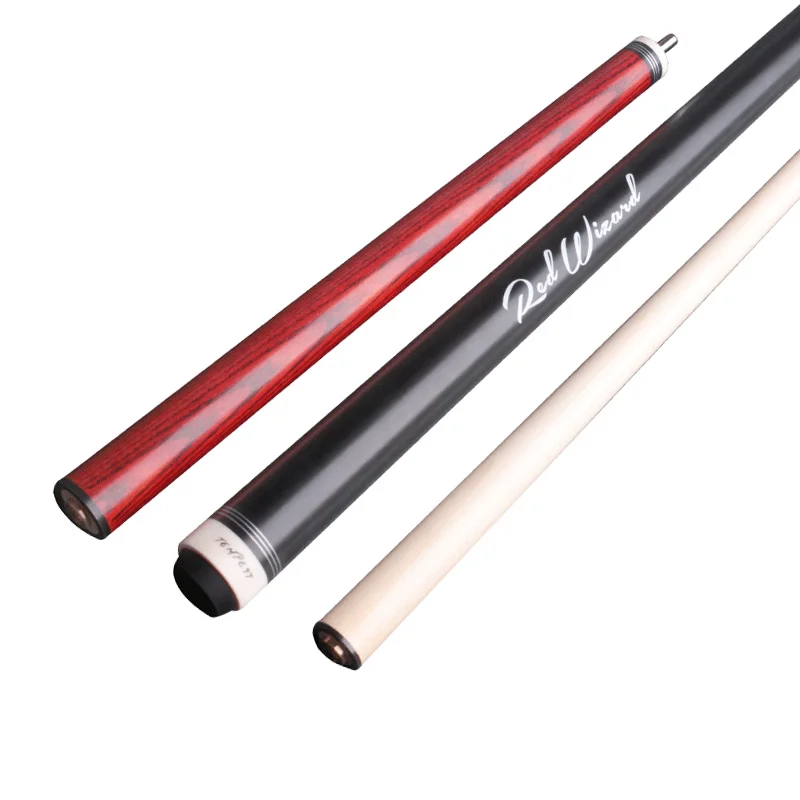 

world first release 2019 New arrival Fury wizard punch pool cue billiard maple or ash shaft option 13.5mm tip jump break cue, Red and black