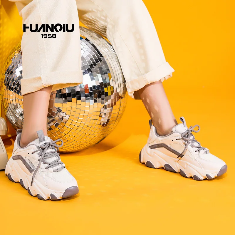 

20H191-1 HUANQIU new fashion style autumn breathable casual shoes for women, Picture