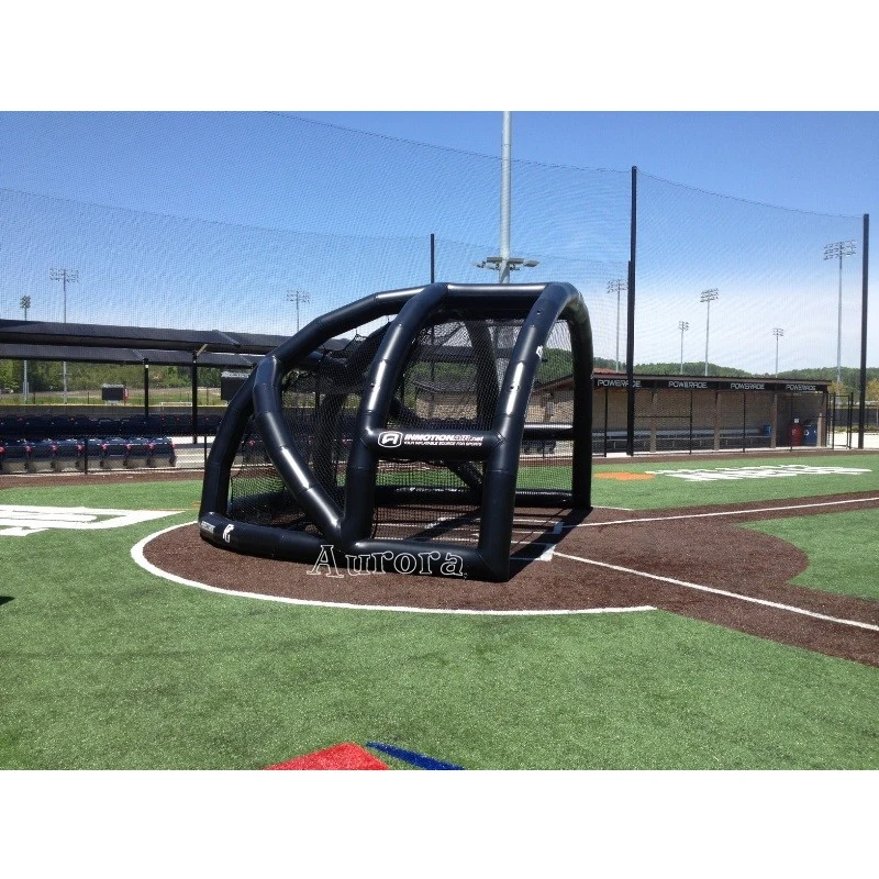 

Good quality sport game Baseball batting Cage Inflatable hitting Backstop tent, Customized