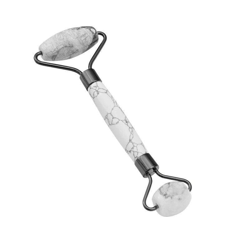 

Private Label Handheld Beauty Skin Care Tools Marble Facial Jade Stone Roller