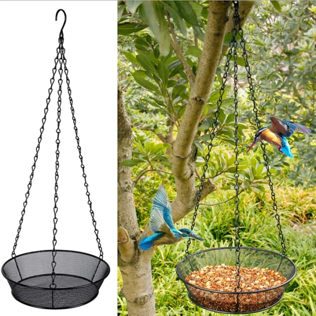 

Garden outside 1 pc tray or more hanging bird feeder