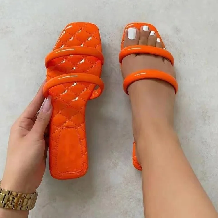 

trendy sandals 2021 summer shoe sliper sandale jelly pvc footwear wholesalers designer ladies sandals, Black, orange, brown, biege