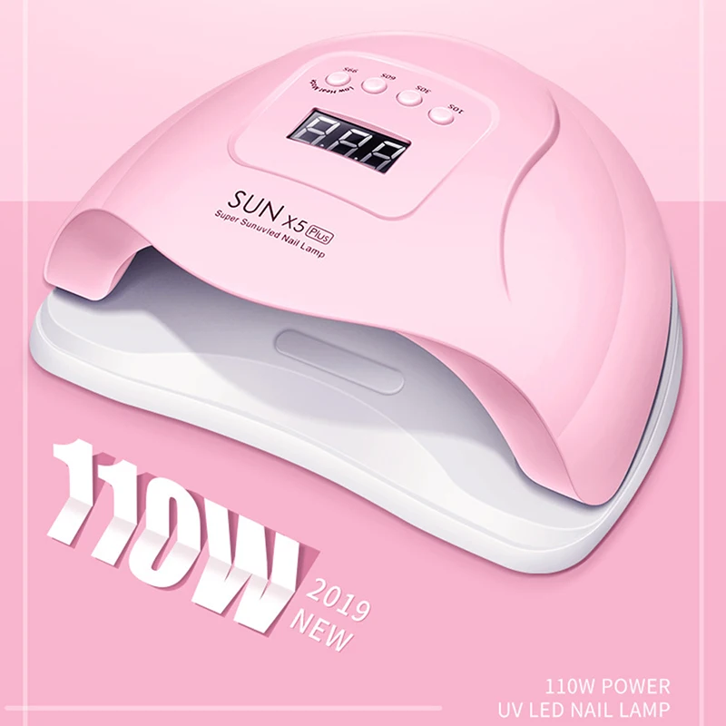 

SUN X5 Plus UV LED Nail Lamp 110W LCD Lamp Manicure Gel Nail Drying Lamp Gel Polish Nail Phototherapy Machine