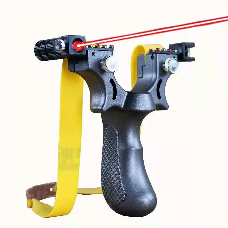 

New outdoor high-precision catapult fast pressing flat rubber band 98K catapult