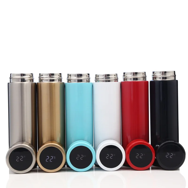 

Mikenda Newest Products Smart Led Water Bottles Sell Well Led Temperature Display Water Bottle, As picture