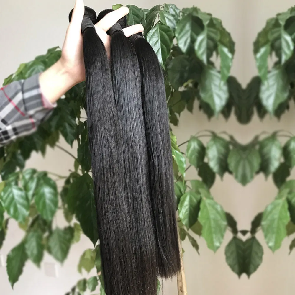 

cuticle aligned 100% brazilian remy virgin human hair extension for sale