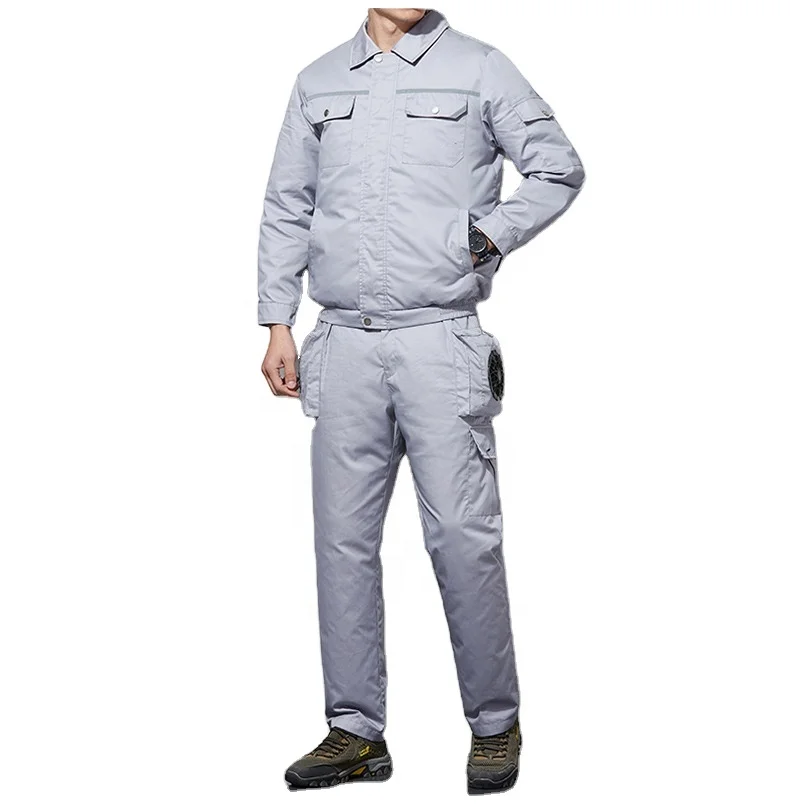 

ASSUN Summer cooling cooling fan household heatstroke prevention charging workshop work clothes suit customization, Customized color