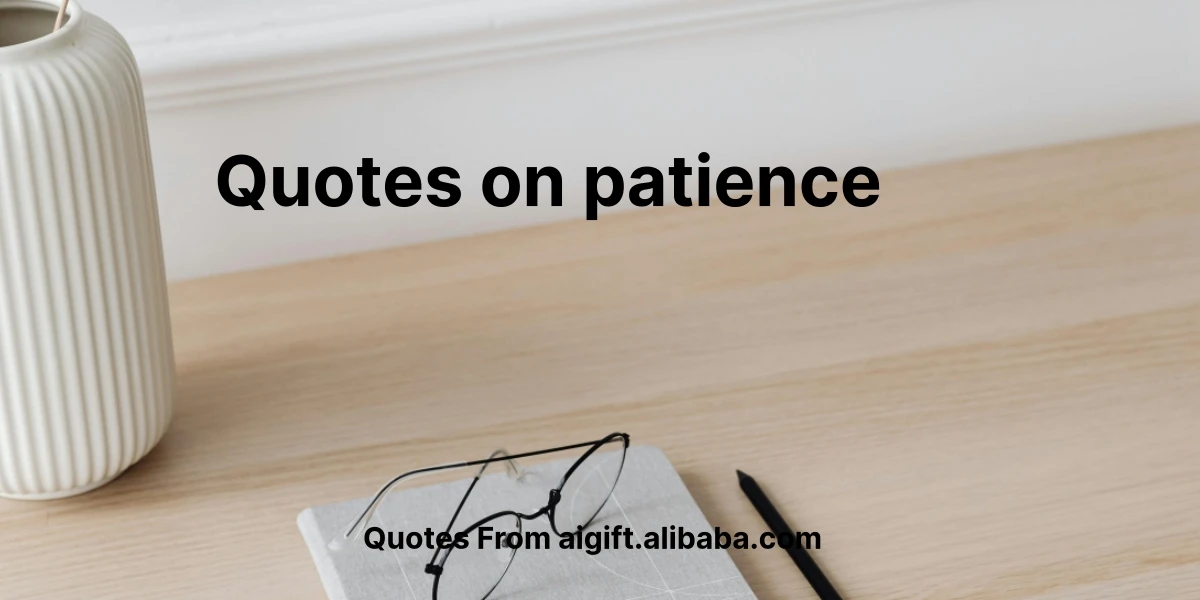 quotes on patience