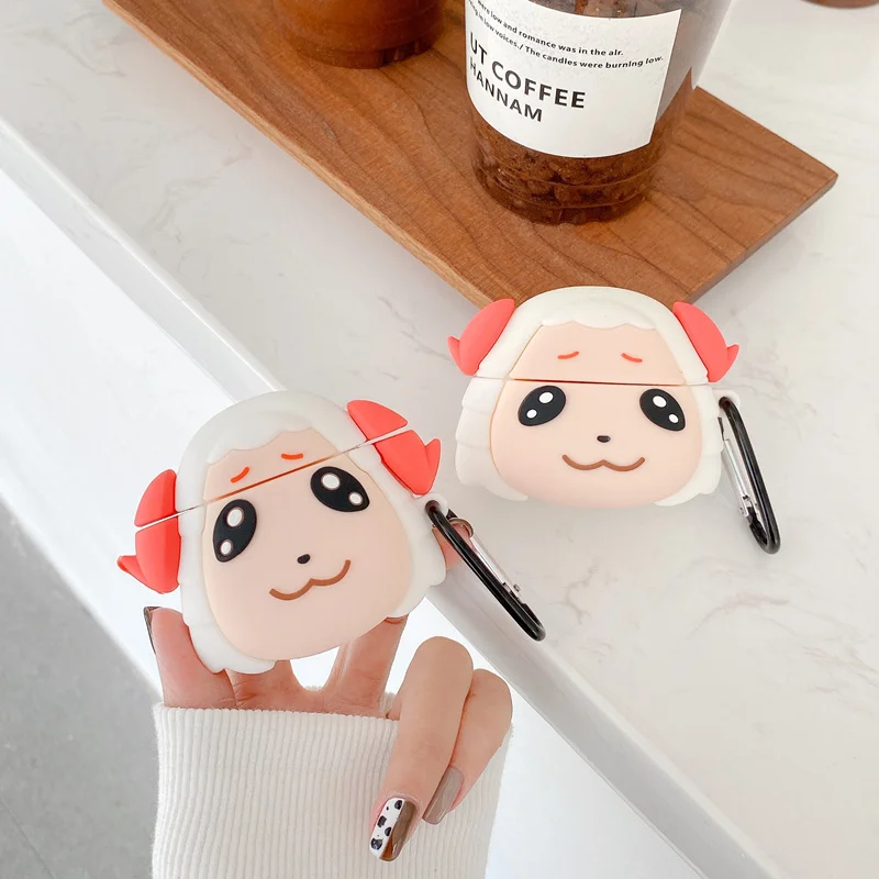 

Cute Sheep For Airpod Cases 2021 For Airpods Pro Case Anime For Airpods Pro Case