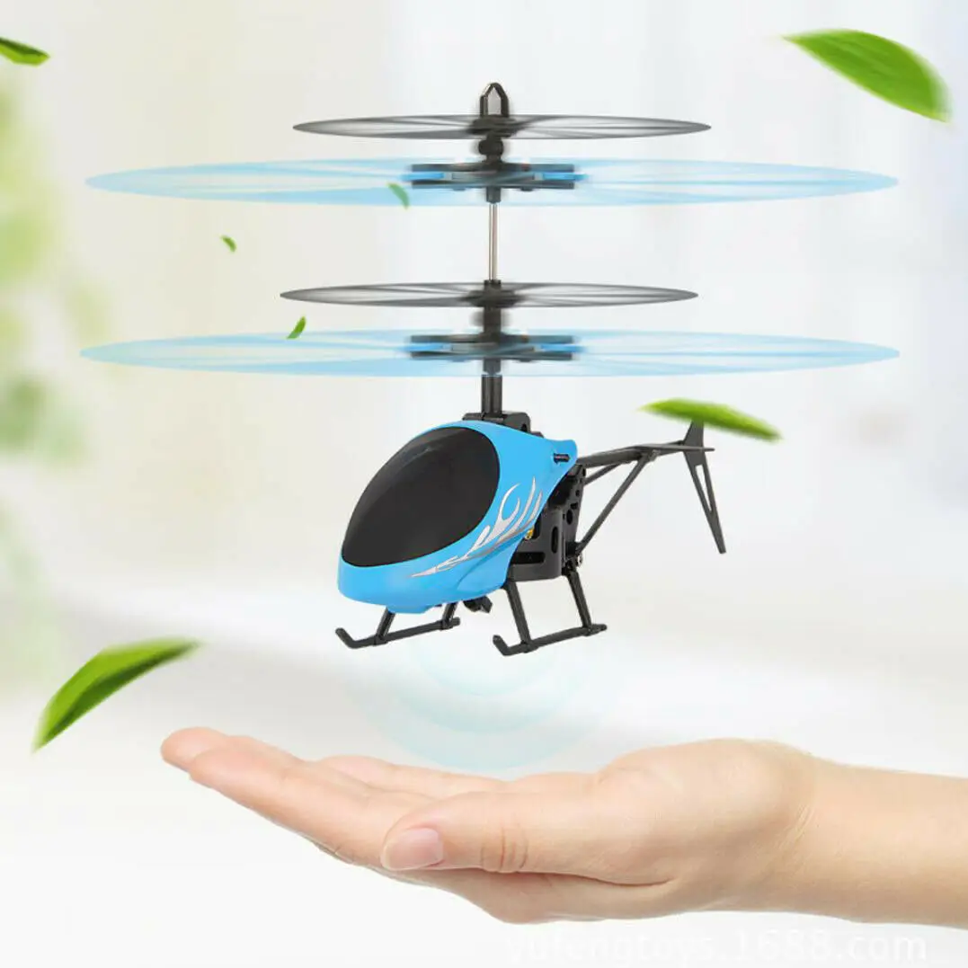 mini helicopter infrared induction aircraft