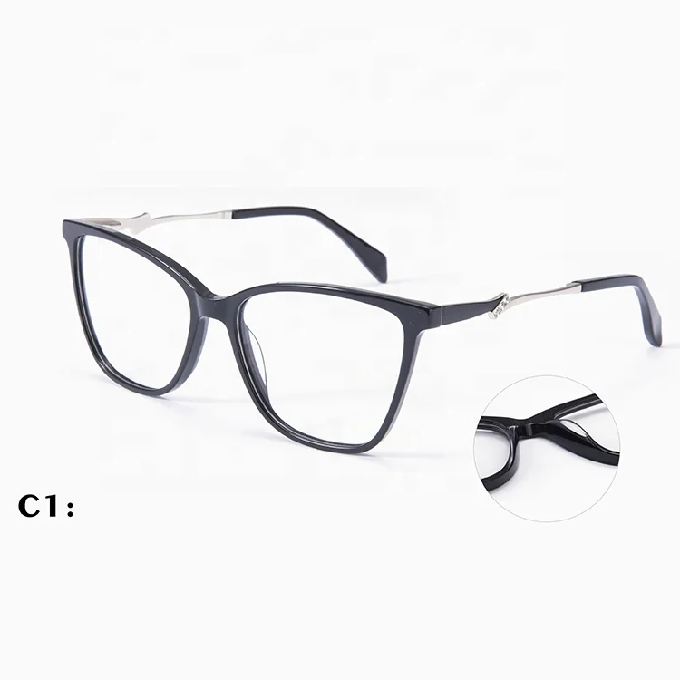 

EA1122 Acetate blue light glasses fashion luxury unisex glasses frame