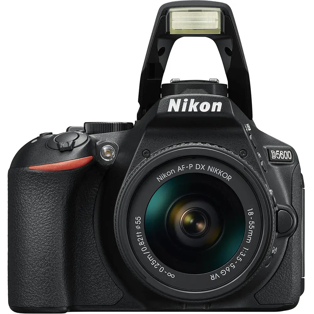 

Nikon D5600 Digital SLR Camera Kit AF-P DX NIKKOR 18-55mm f/3.5-5.6G VR Lens