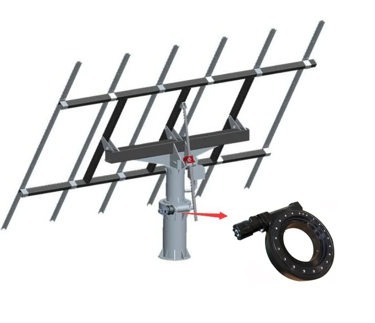 
Christmas Promotion!Low price high quality solar tracker system SE7 slewing drive 
