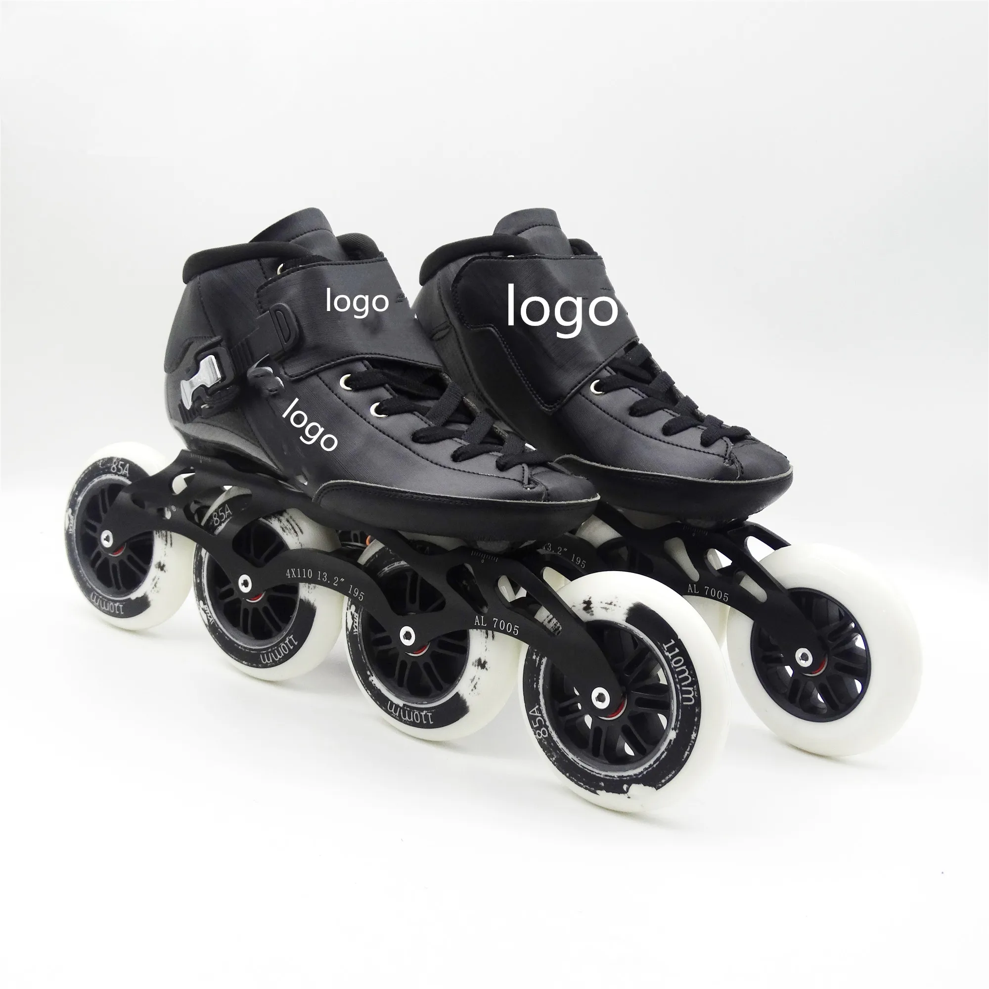 Inline Skates Professional 4 Pu Wheels 100mm 110mm 125mm Aluminum